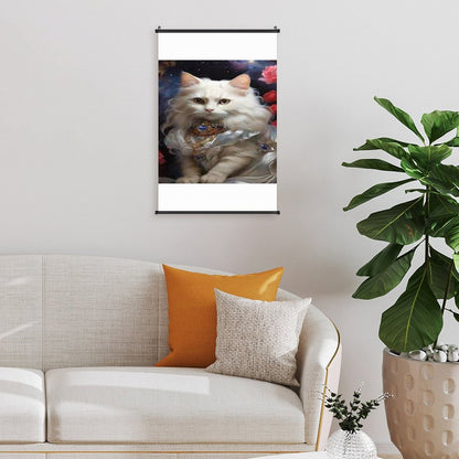 Canvas Hanging Poster with Scrolls-16"x24"/ 40x60cm