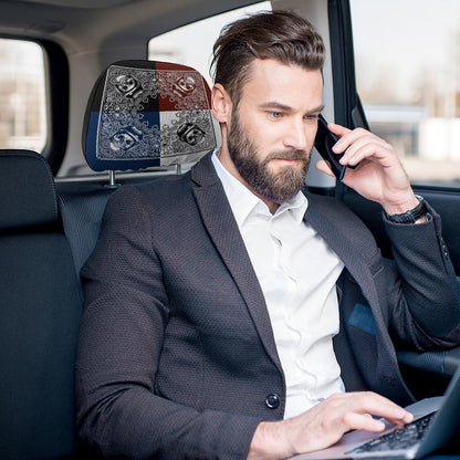 Custom Car Headrest Covers