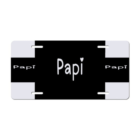 Car License Plate-11.8”x5.9”