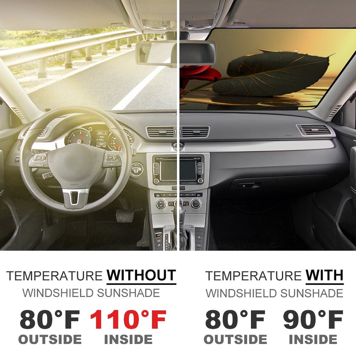 Car Cool with Sun Shades