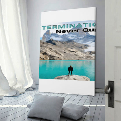 Framed Wooden Poster Hanging (Vertical 2:3)-8x12 inch