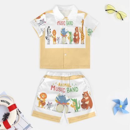Children's Casual Beach Outfit A27TZ (All-Over Printing)