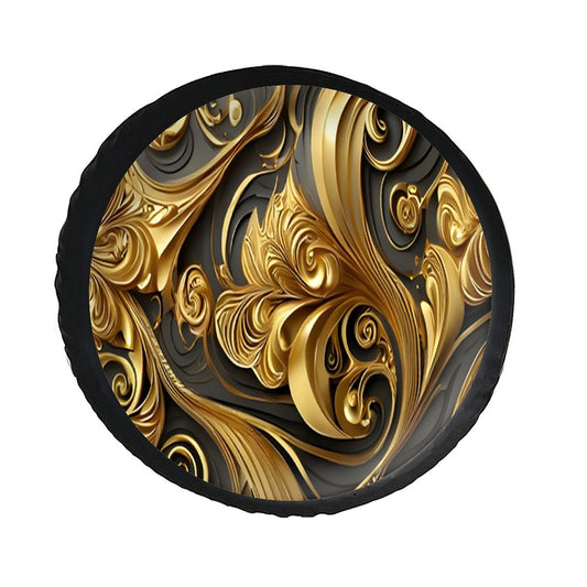 Leather Tire Cover(One-sided Printing)