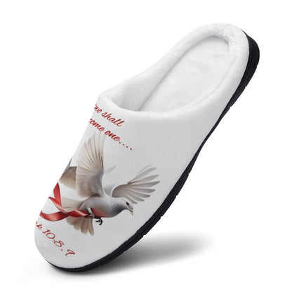 Custom Women's Cotton Slippers for Indoor Wear (All-Over Printing)