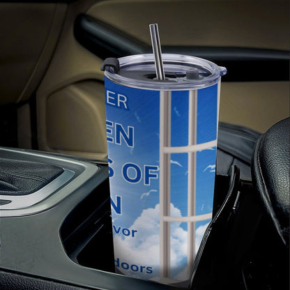 Car Travel Mug Set with Cleaning Kit (590ml/20oz)