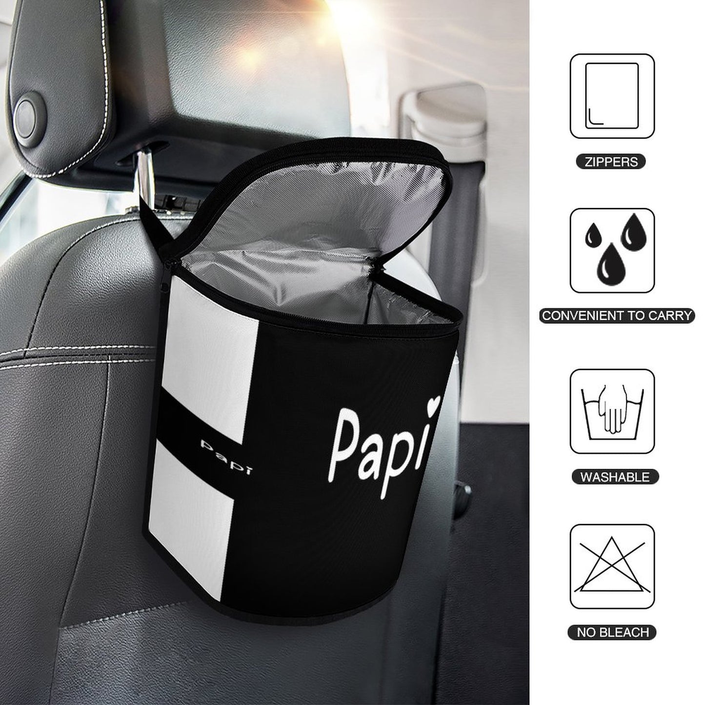 Collapsible Car Trash Bin
