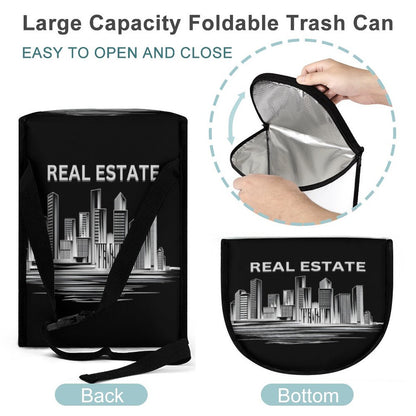 Collapsible Car Trash Bin