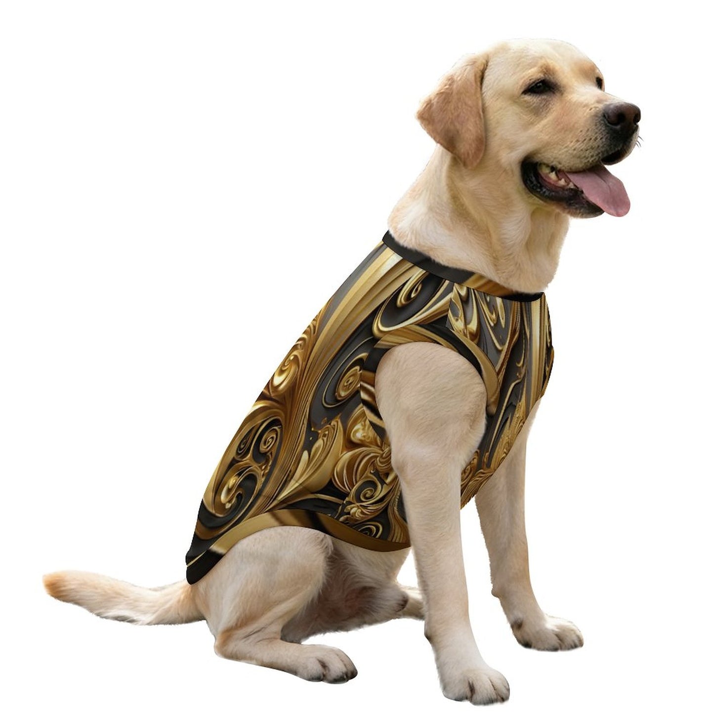 Plus Size Ice Silk Pet Tank Top(All-Over Printing)