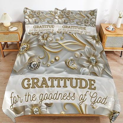 3-Piece Bedding Set-86"×70"/ 218×177cm (Dual-sideded Printing)