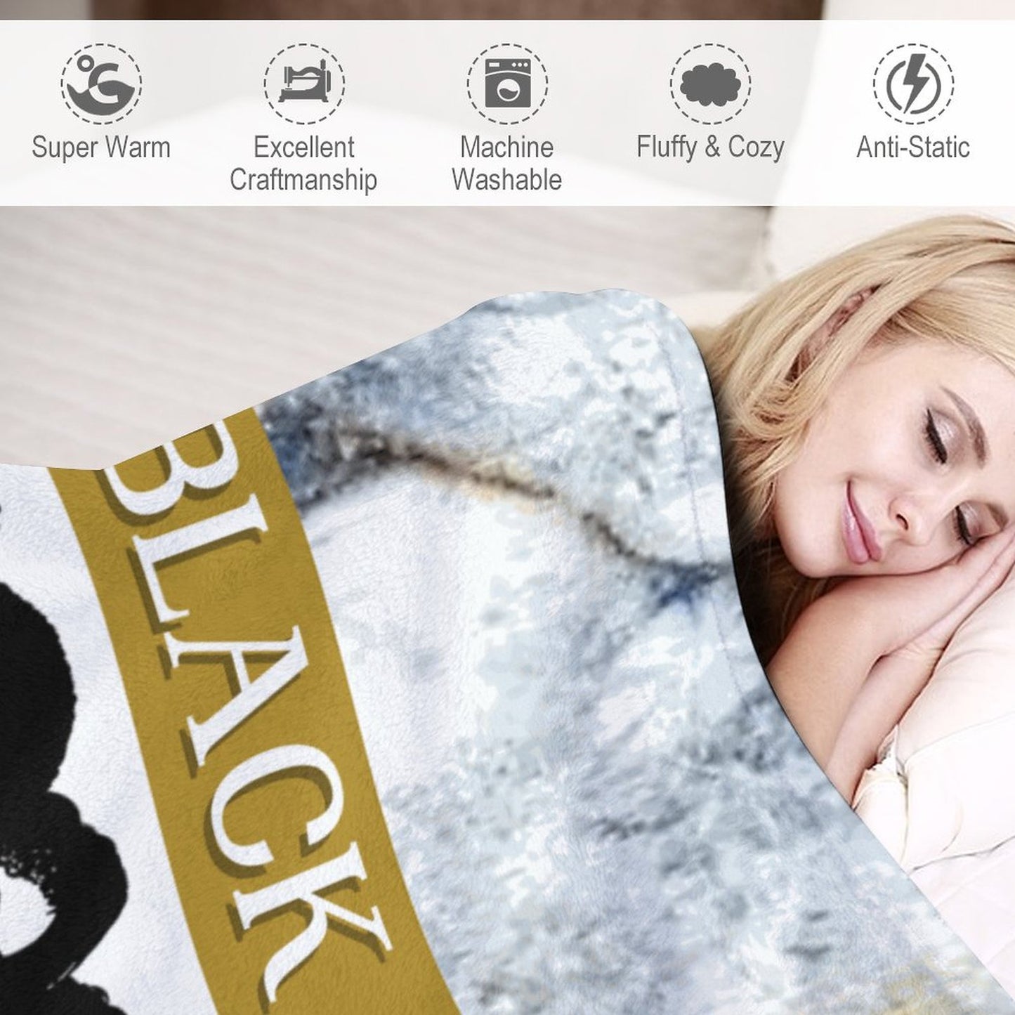 280gsm Flannel Blanket-60"x80" (Dual-sided Printing)
