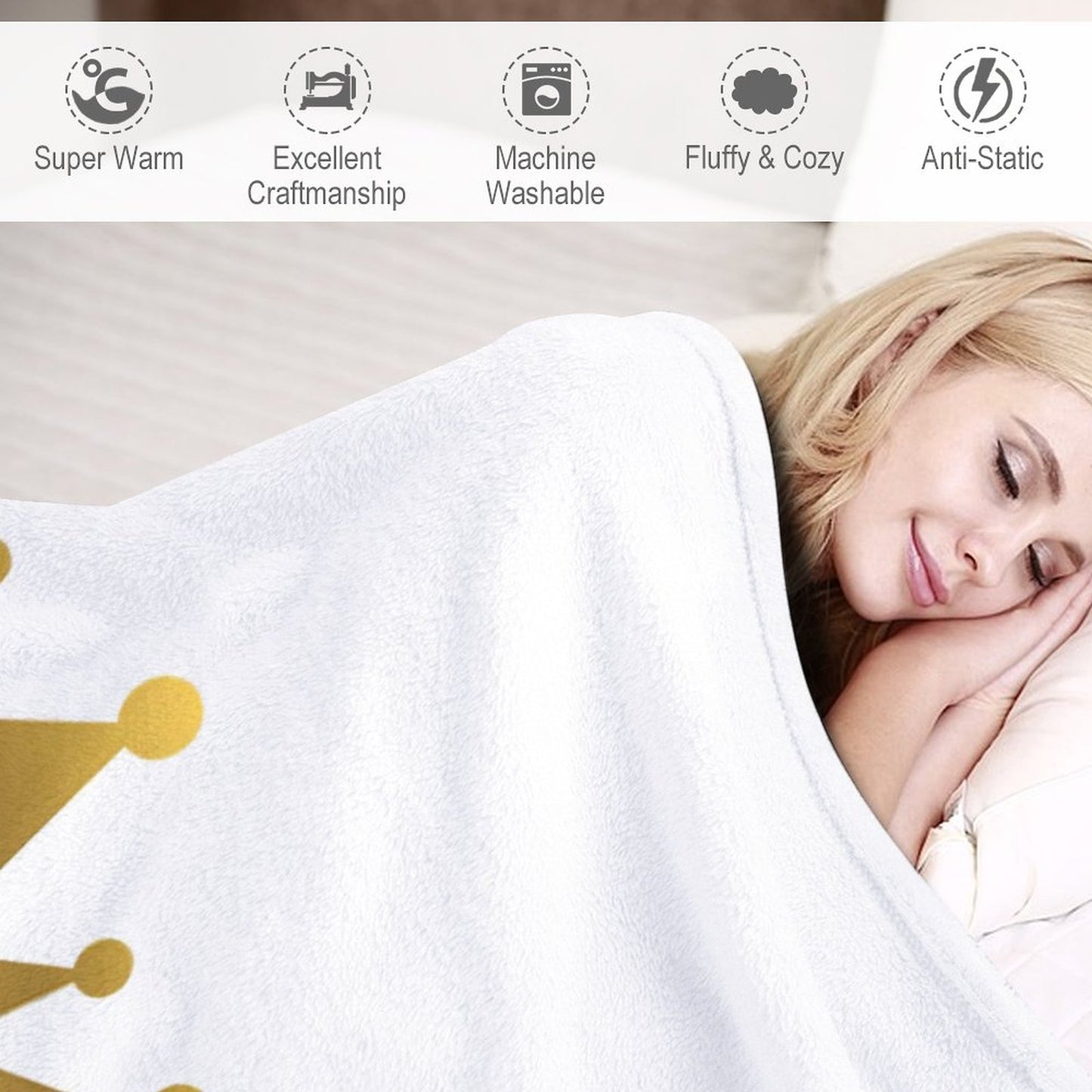280gsm Flannel Blanket-50"x60" (Dual-sided Printing)