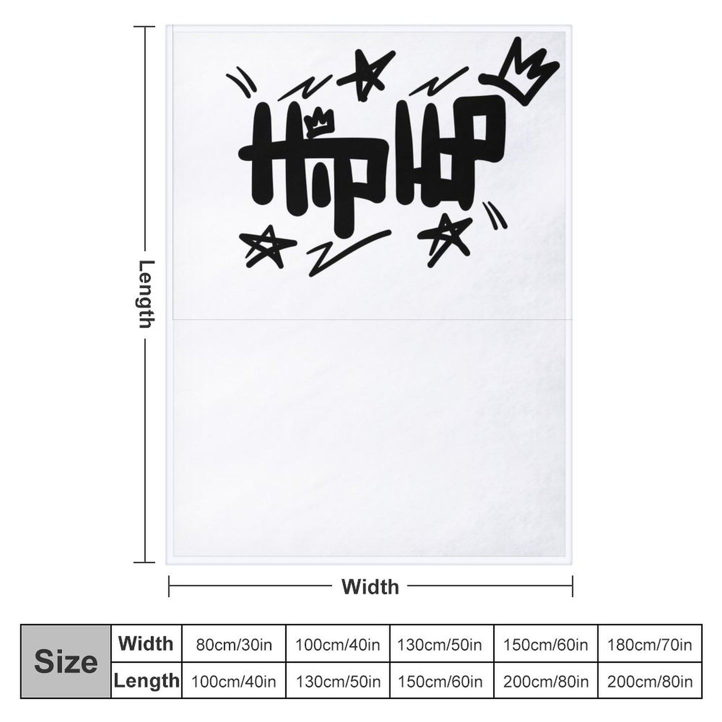 280gsm Flannel Blanket-60"x80" (Dual-sided Printing)