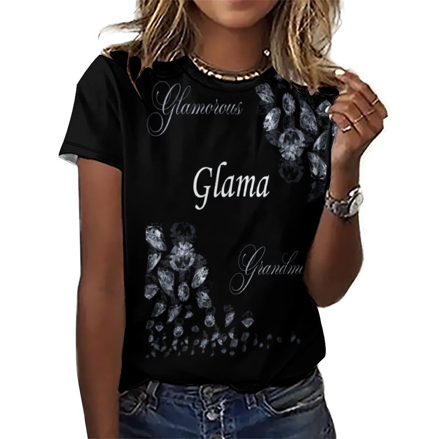 Custom Crop Top T-Shirts NT (All-Over Printing) 180GSM Tees