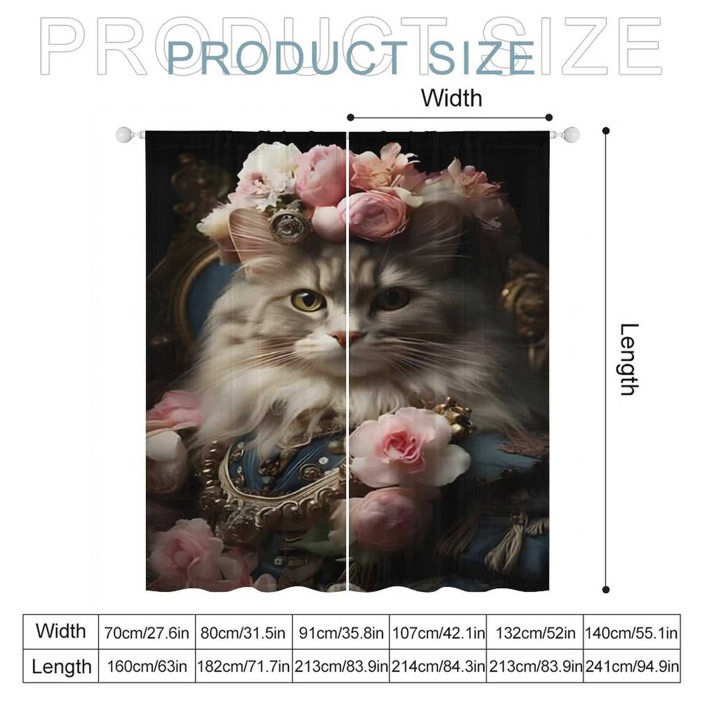 Sheer Curtain(All-Over Printing)