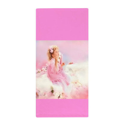 Coral Velvet Towel