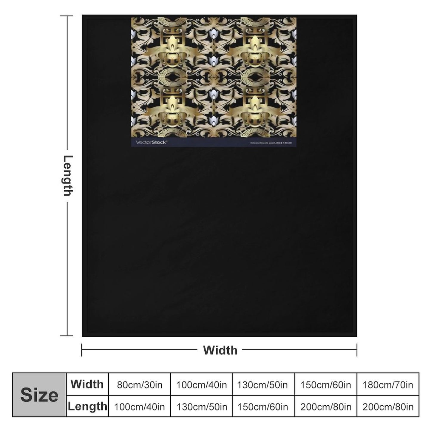 280gsm Flannel Blanket-70"x80" (Dual-sided Printing)
