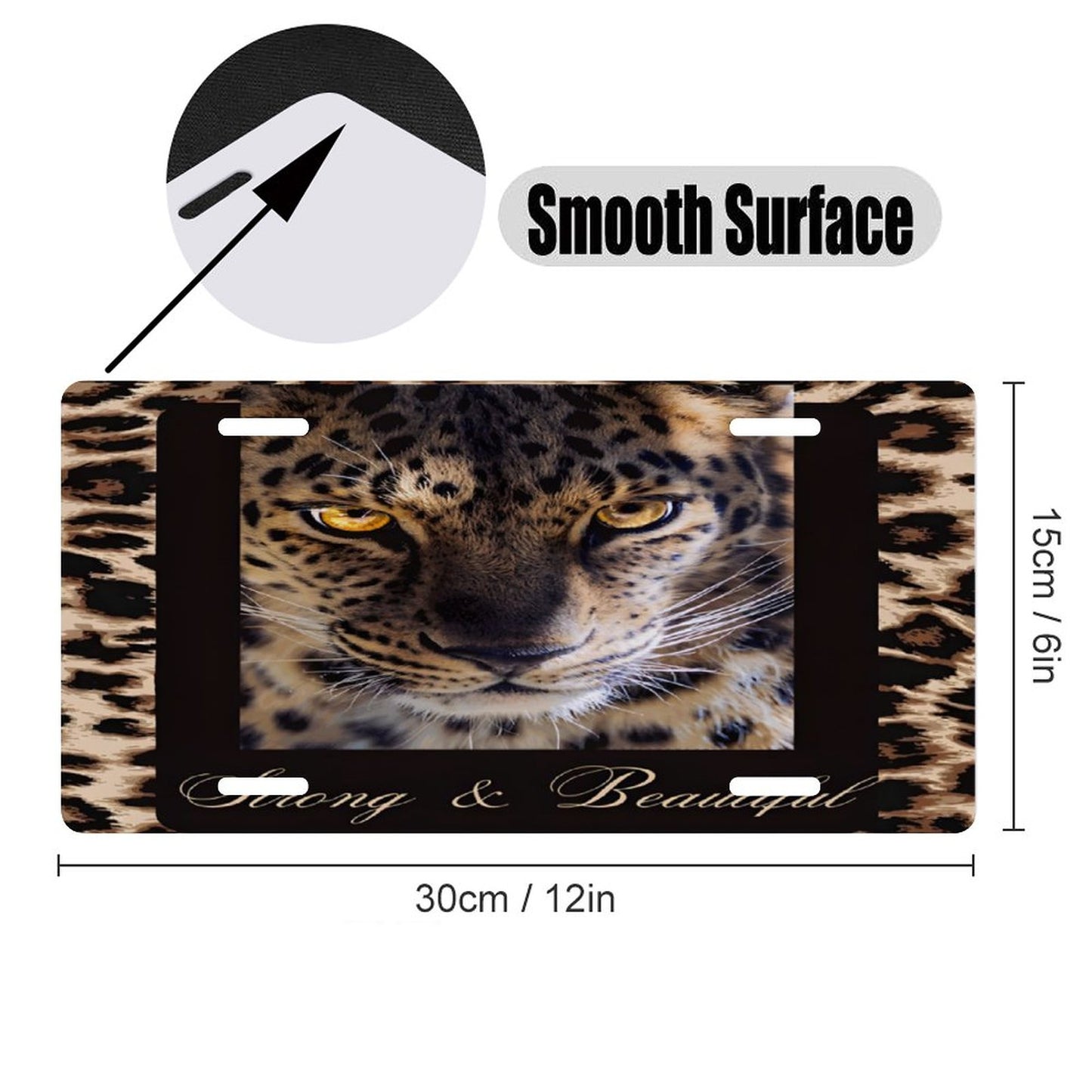 Car License Plate-11.8”x5.9”