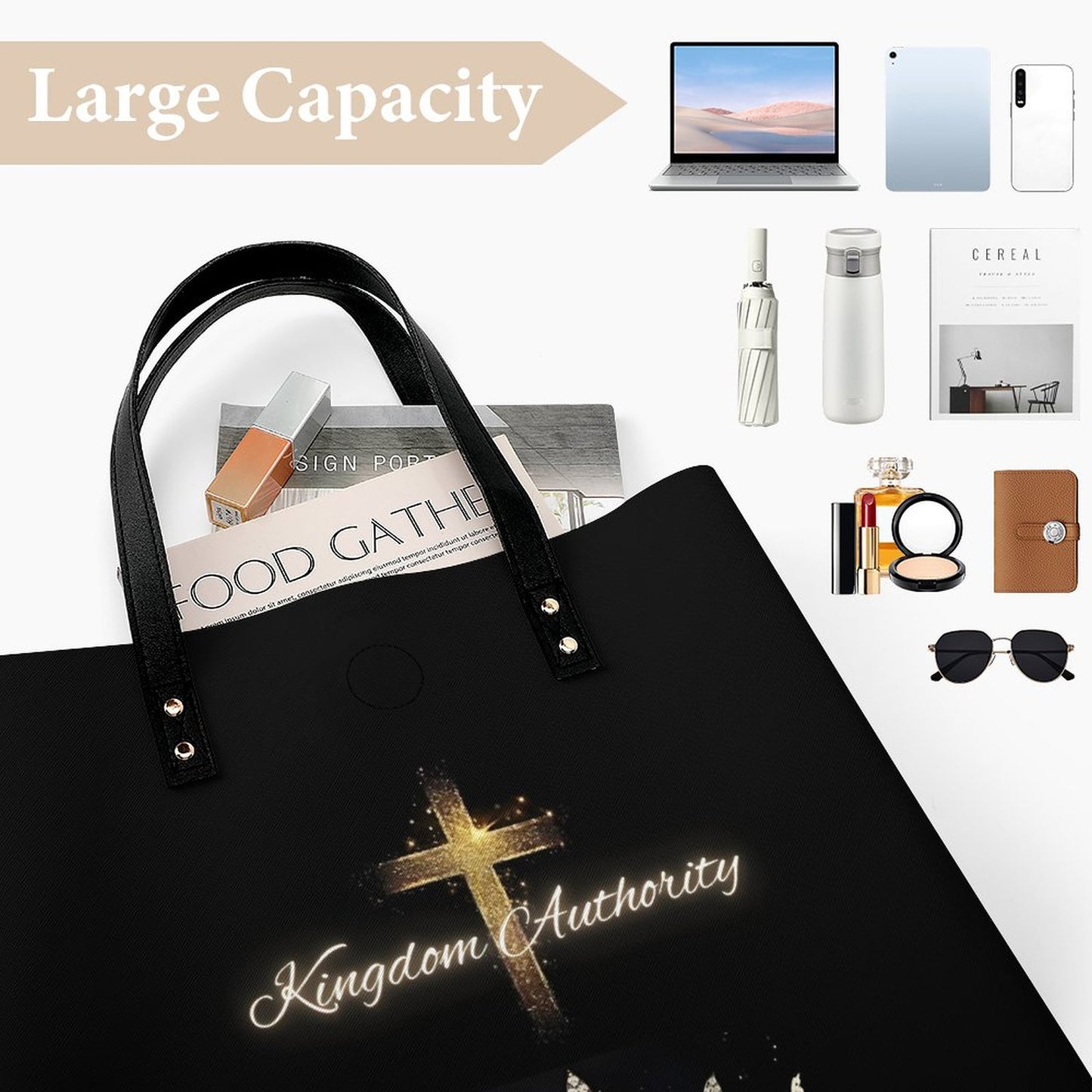 Leather Handbag(One-sided Printing)