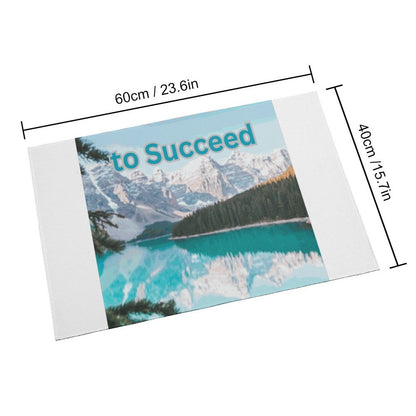 Crystal Velvet Bedroom Floor Mat