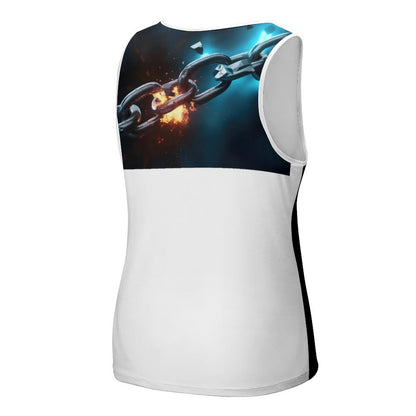 Men's Printed Vest BK (All-Over Printing)