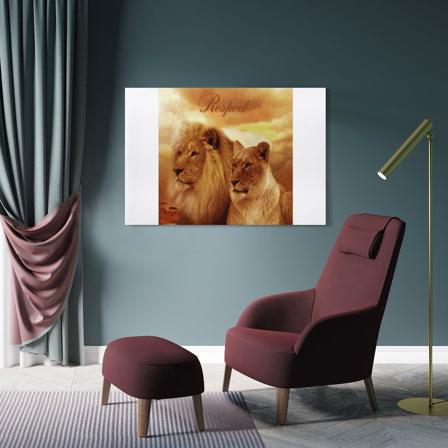 Hanging Poster (Horizontal 3:2)-12x18 inch/ 8x12 inch