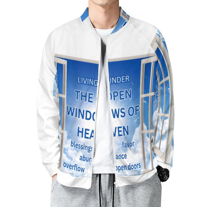 Raglan Zip-up Shirt(All-Over Printing)