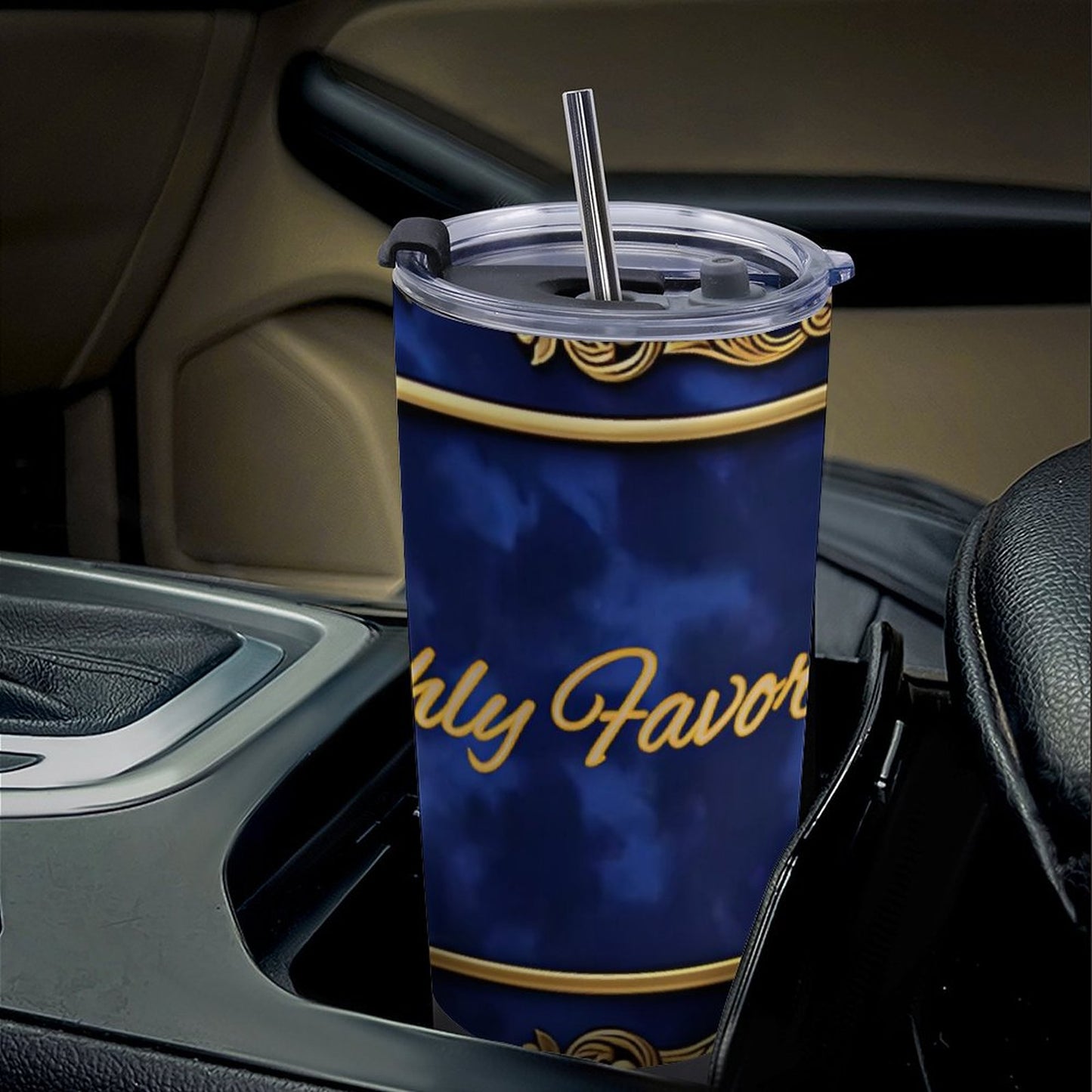 Car Travel Mug Set with Cleaning Kit (590ml/20oz)
