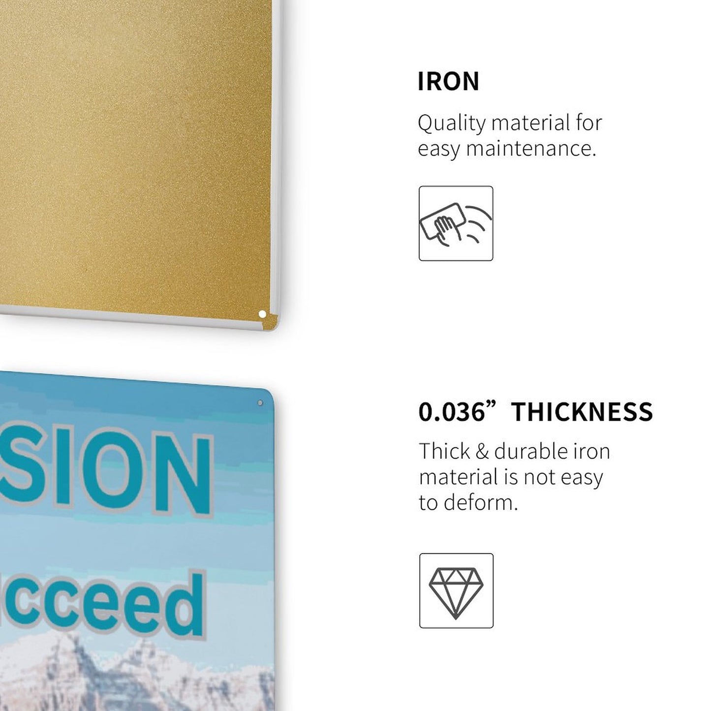 Custom Metal Signs-11.8"x7.9"