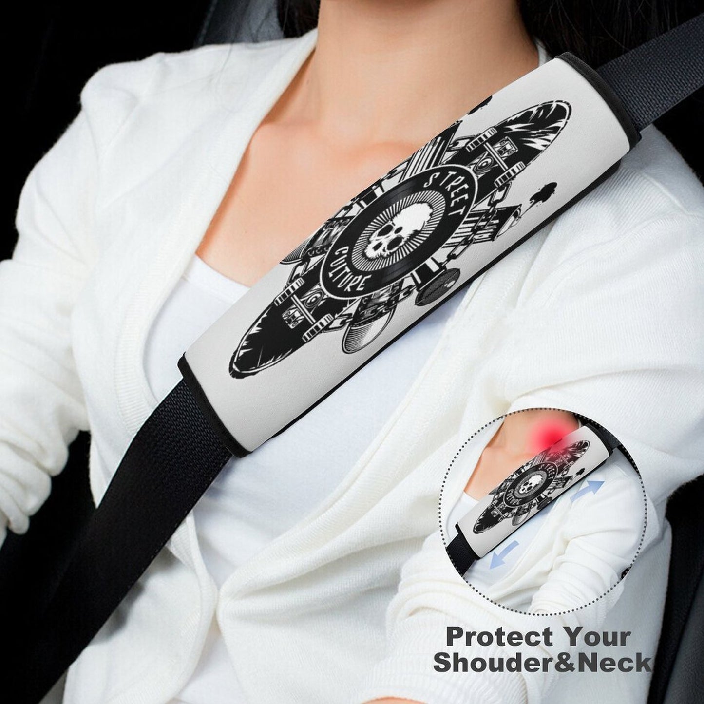 Car Seat Belt Shoulder Pad