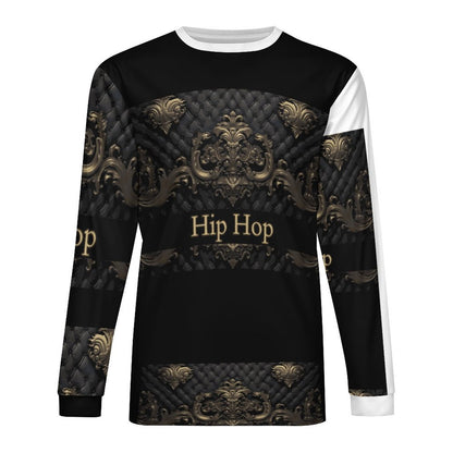 Men's Workout Top Long Sleeve DS017 (All-Over Printing)