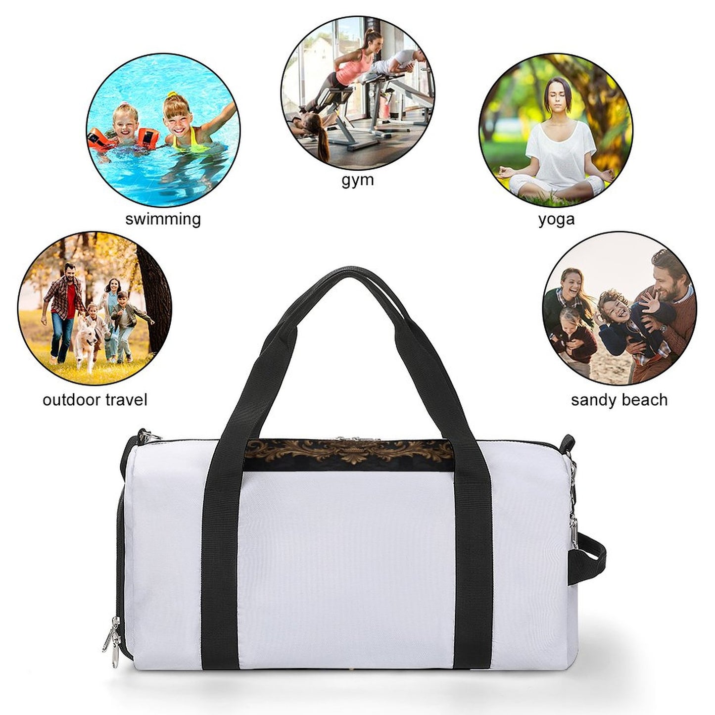 Gym bag A017 Large Capacity Sports Duffel