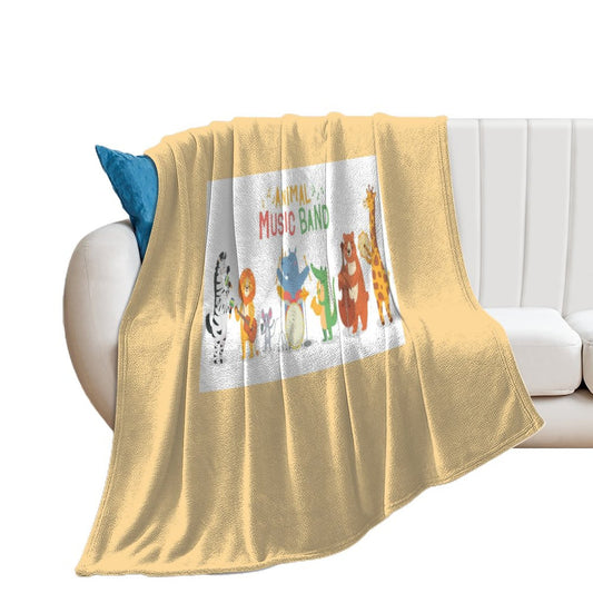 250gsm Flannel Throw Blanket-60"x80"