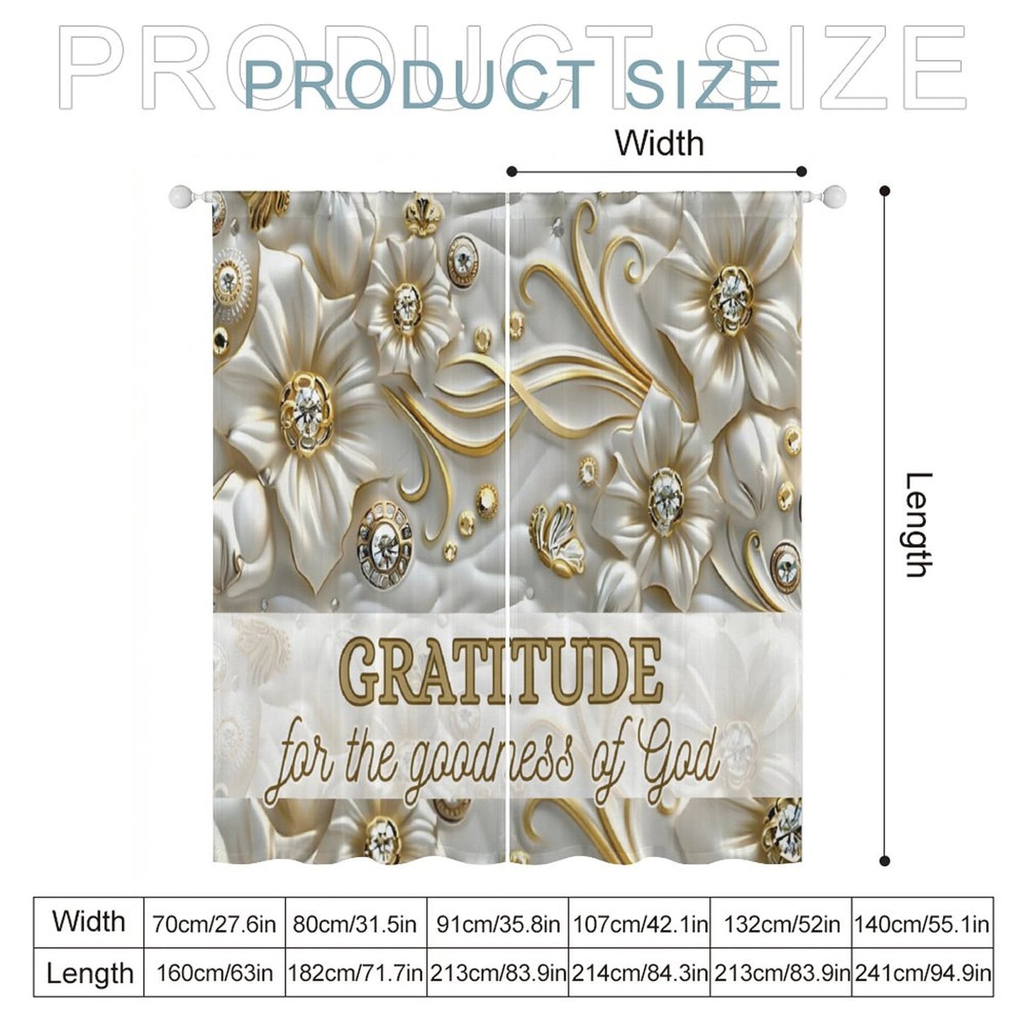 Sheer Curtain(All-Over Printing)