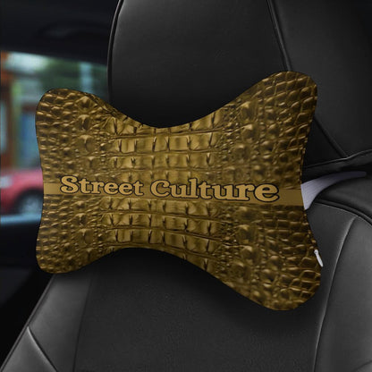 STREET CULTURE Alligator MEMORY FOAM Car Pillow (high-quality softness)