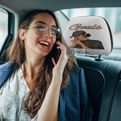 Custom Car Headrest Covers