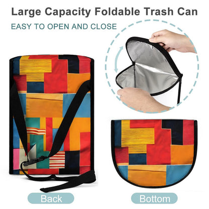 Collapsible Car Trash Bin