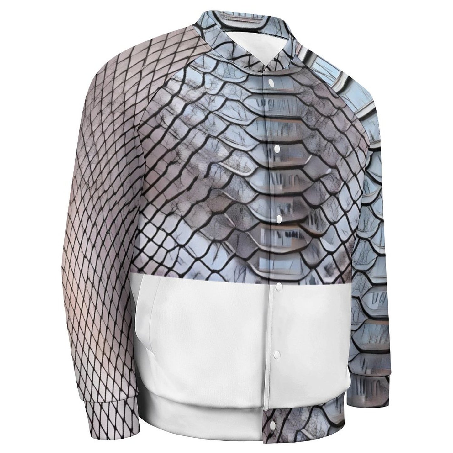Men's Baseball Jacket (All-Over Printing)