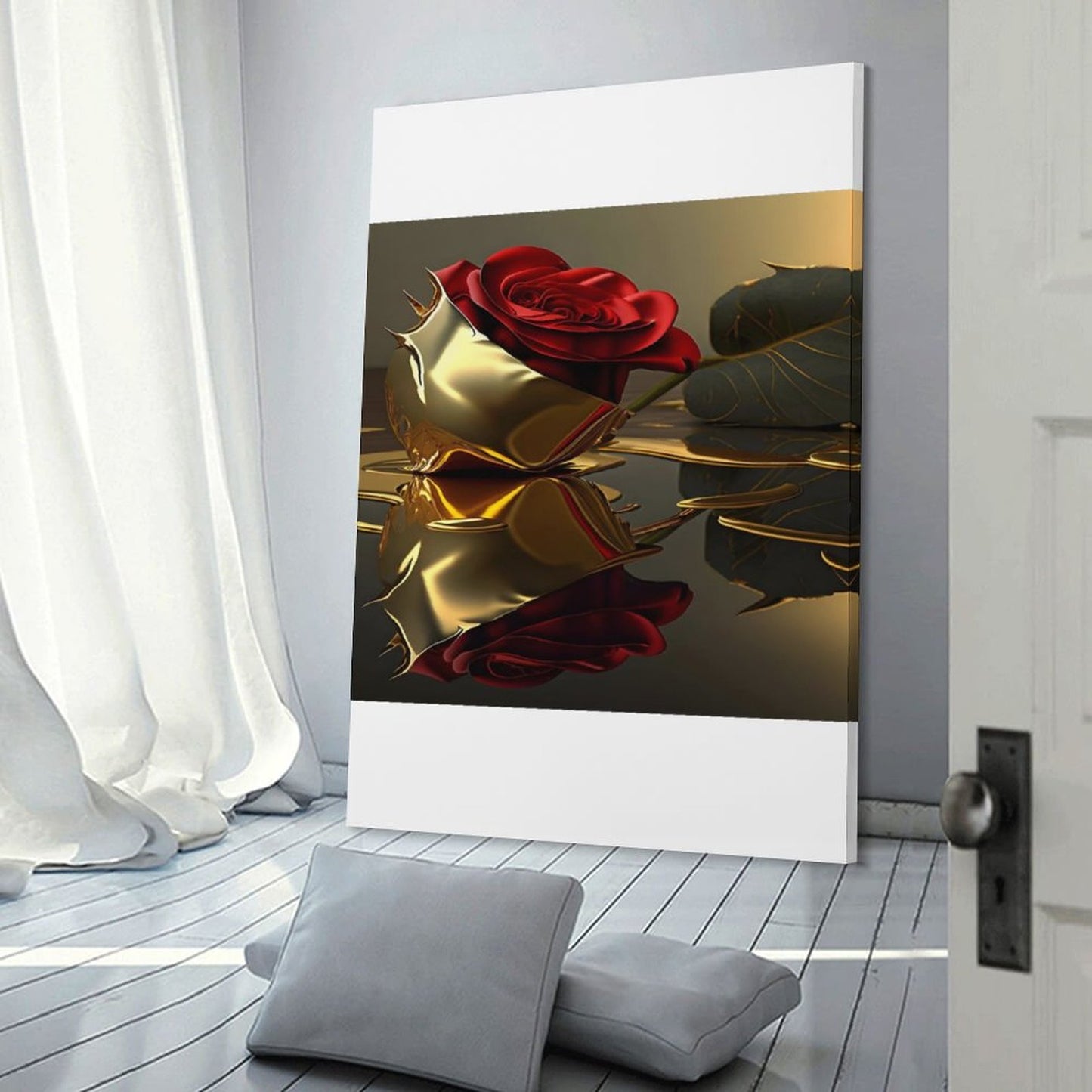 Framed Wooden Poster Hanging (Vertical 2:3)-8x12 inch