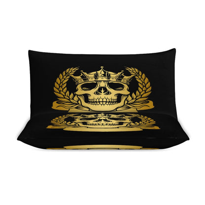 3-Piece Bedding Set-90"x90"/ 229x229cm (Dual-sided Printing)