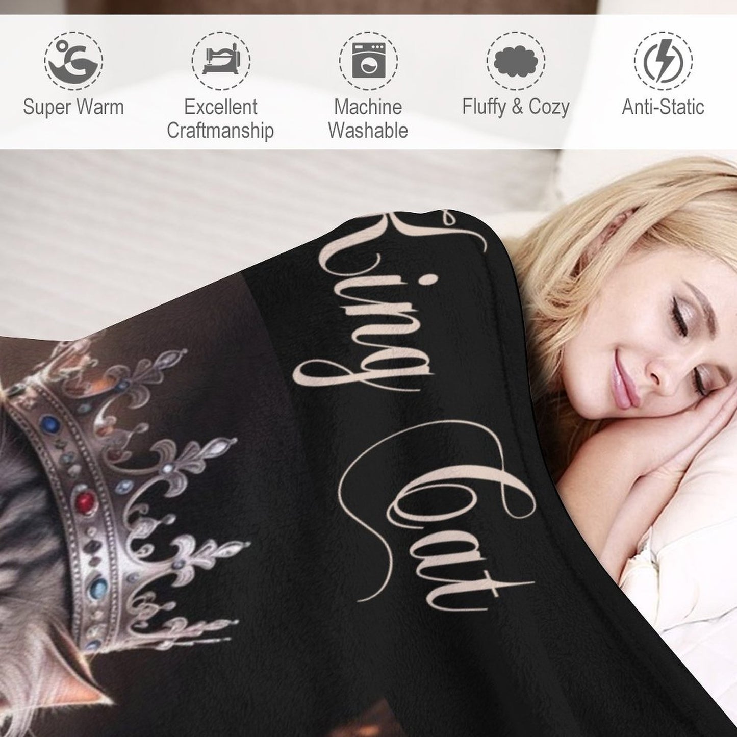 280gsm Flannel Blanket-70"x80" (Dual-sided Printing)