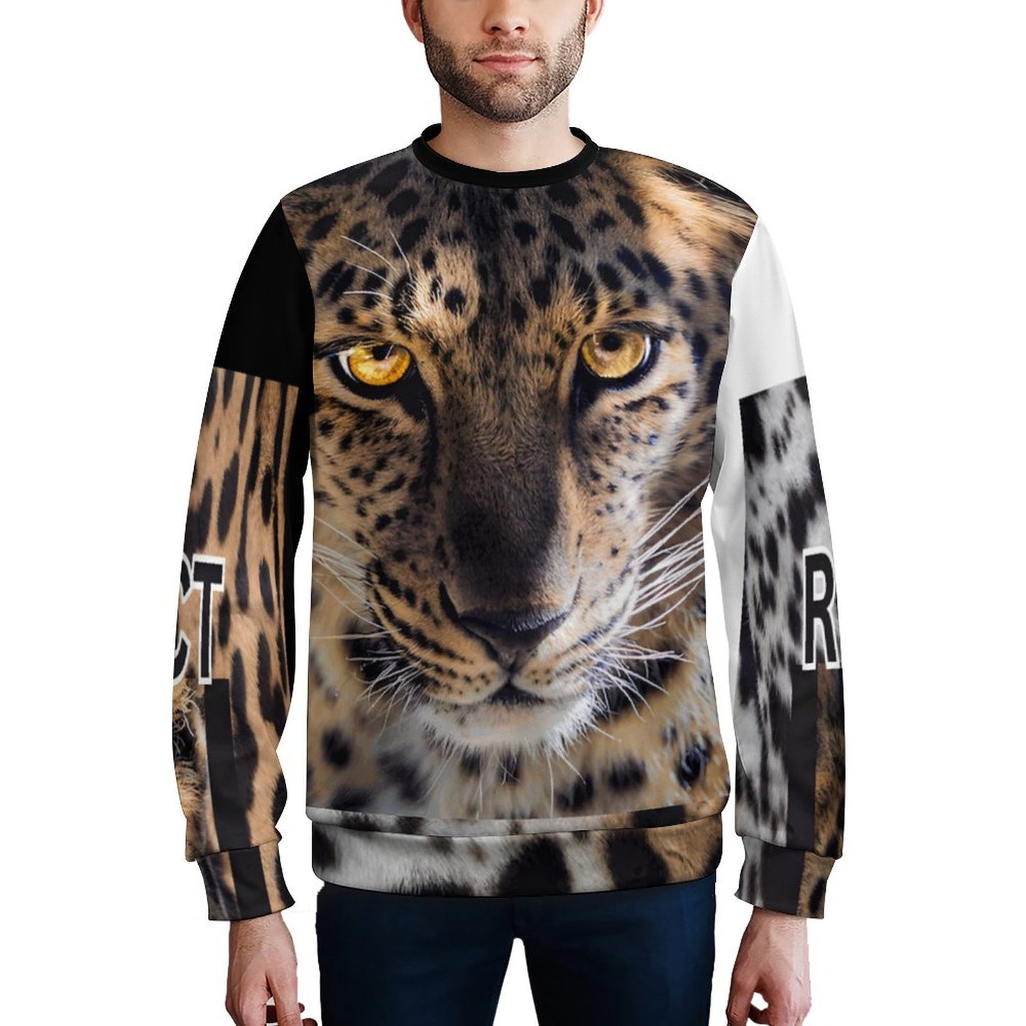 250gsm Round Neck Men's Sweatshirt 4T35 (All-Over Printing)
