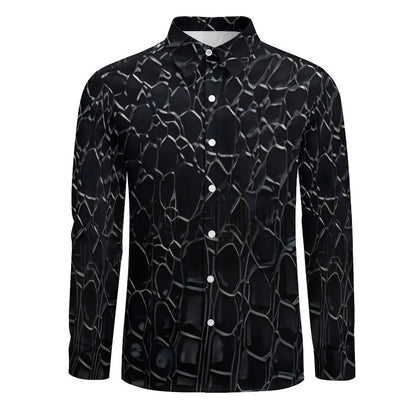 Men's Long Sleeve Shirt with Pocket LS (All-Over Printing)