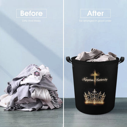 Oxford Collapsible Laundry Basket