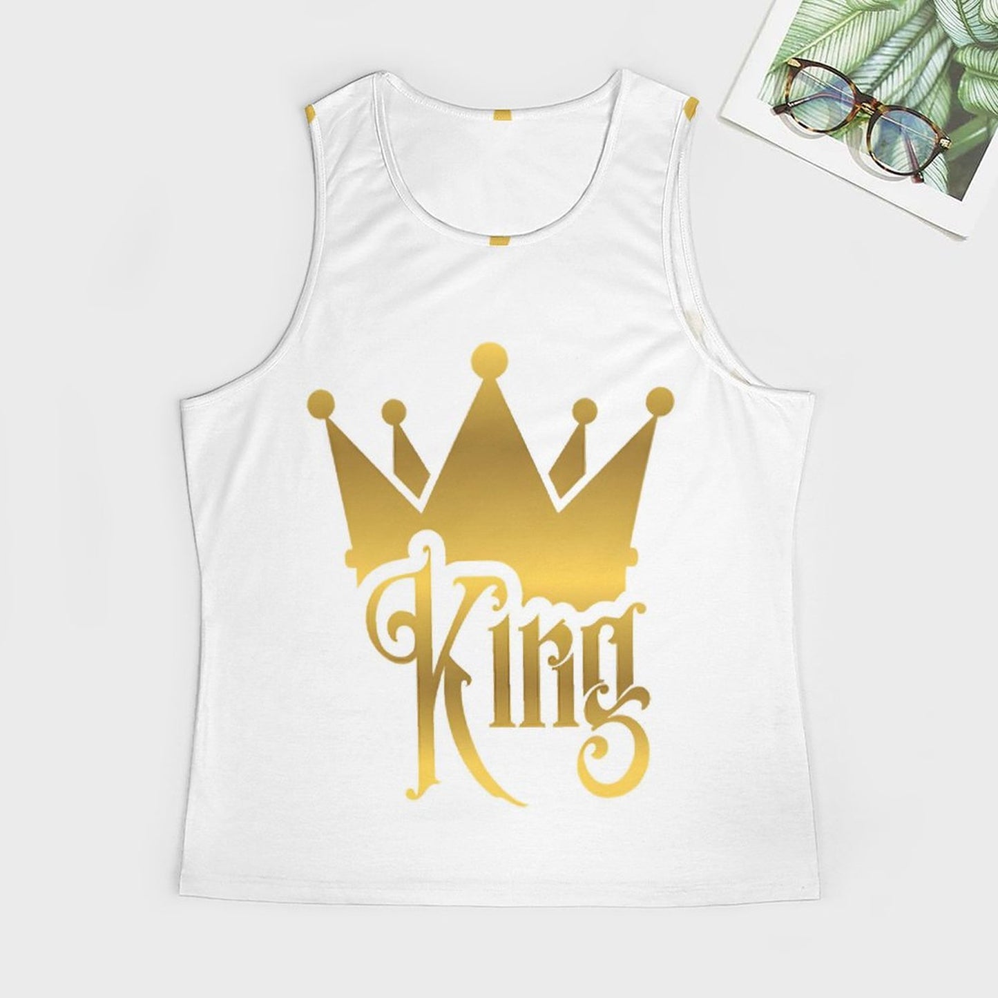 Men's Next Level Tank Top BKREV1 (All-Over Printing)