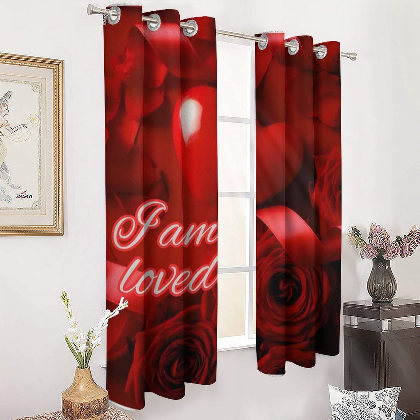 Grommet Curtain-52"x72"/ 132x183cm