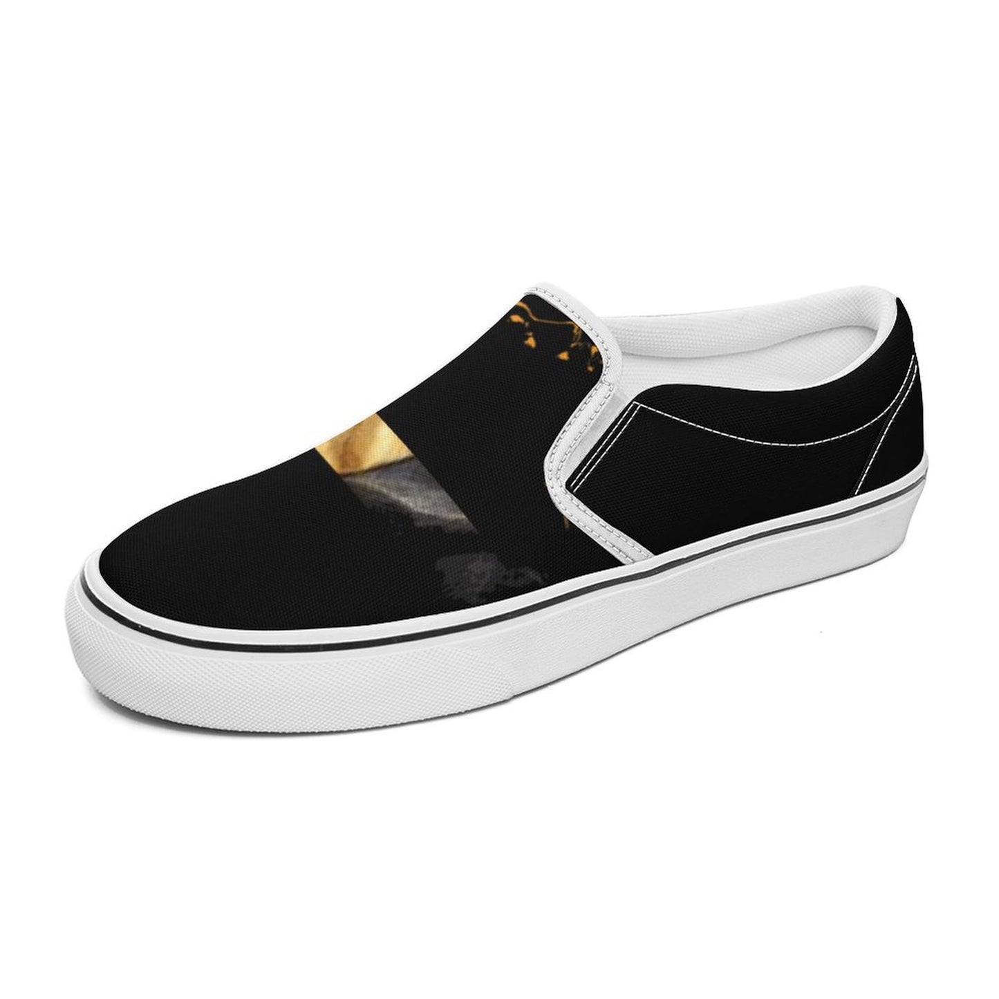 Printed Slip-on Canvas Shoes  for Teenagers and Adults