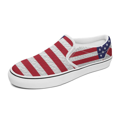 AMERICA Slip-on Canvas Shoes (Teenagers and Adults)