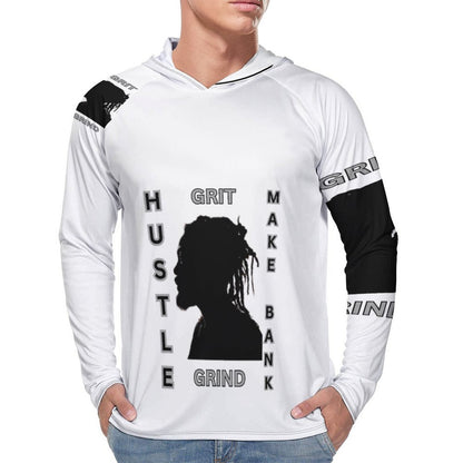 Men's Long Sleeve Hoodie NZ145 (All-Over Printing)