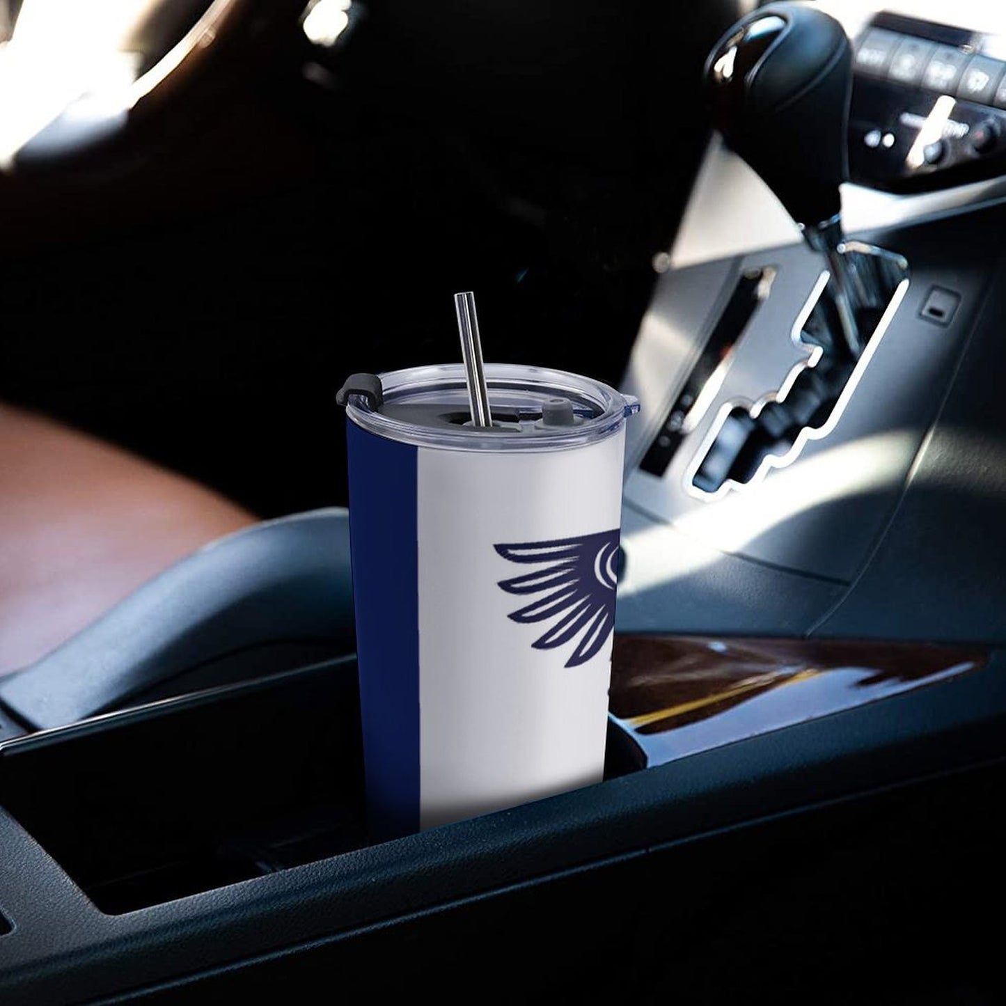 Car Travel Mug Set with Cleaning Kit (590ml/20oz)
