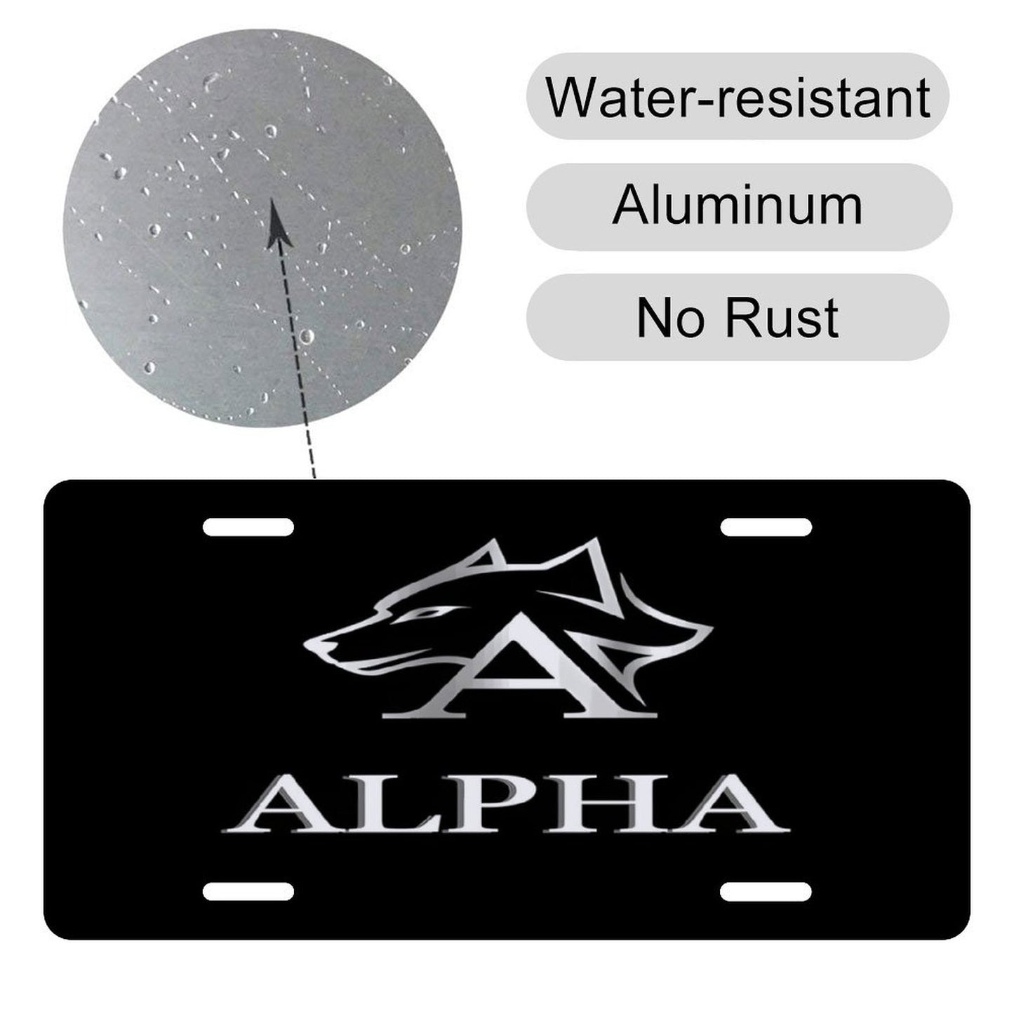 Car License Plate-11.8”x5.9”